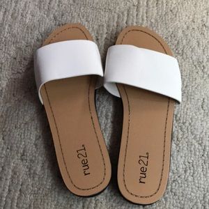 Cute white sandal